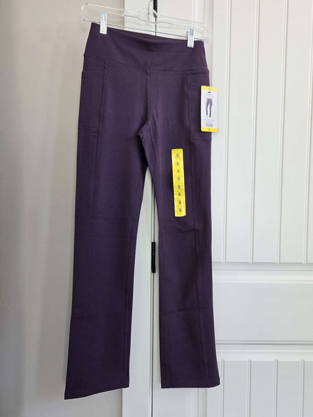 Skechers Women's Dark Plum Boot-Cut Active Pants